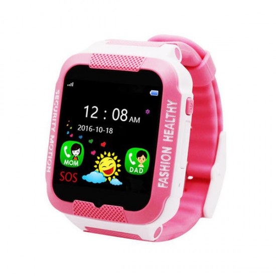 Bakeey 1.54inch Touch Screen LBS Location Remote Monitor Phone Call SOS Camera Kids Smart Watch