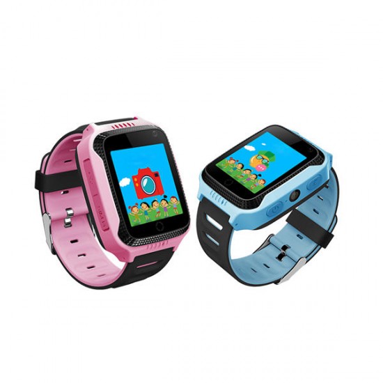 Bakeey DS09 1.4inch Touch Screen GPS LBS Location SOS Phone Call Camera Flashlight Kids Smart Watch