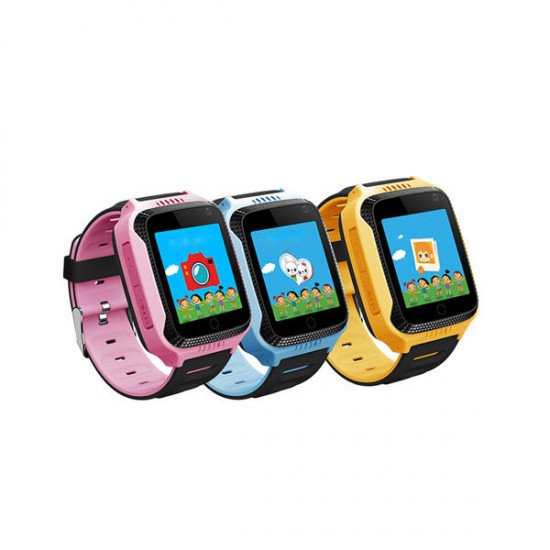 Bakeey DS09 1.4inch Touch Screen GPS LBS Location SOS Phone Call Camera Flashlight Kids Smart Watch