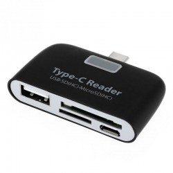 Bakeey 4 in 1 Type-c USB 3.1 USB 2.0 Memory Card U Flash Disk TF OTG Card Reader for Mobile Phone