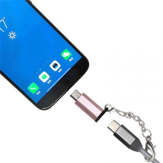 Bakeey™ Mini Type-c to Micro USB Adapter Converter for Samsung Xiaomi Mobile Phone