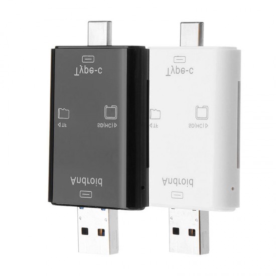 Universal Type-c to USB 2.0 Micro USB TF Card Memory Card SD Card Reader OTG For Mobile Phone Universal Type-c to USB 2.0 Micro USB TF Card Memory Card SD Card Reader OTG For Mobile Phone