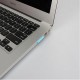 White TF Memory to SD Card Reader Adapter For MacBook Air Pro