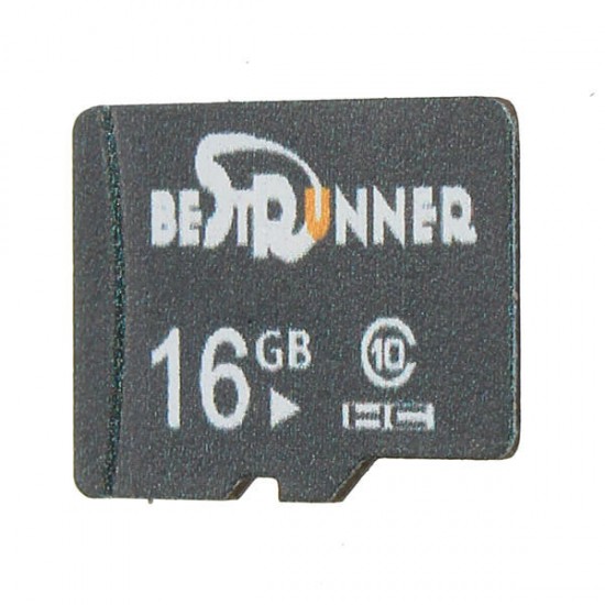 Bestrunner 16GB Class 10 High Transmission Speed Digital Flash Memory Card TF Card for Mobile Phone