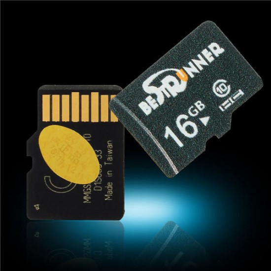 Bestrunner 16GB Class 10 High Transmission Speed Digital Flash Memory Card TF Card for Mobile Phone