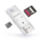 Bakeey R002A 2-in-1 SD TF Card Reader Micro U-Disk For iPhone iPad Android Tablet PC