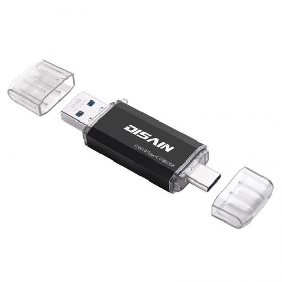 DISAIN 32GB Type-c OTG USB 3.0 U Disk Flash Drive for Xiaomi Mobile Phone Tablet PC