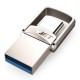 EAGET Metal 32GB Type-c OTG USB 3.0 U Disk Pendrive Flash Drive for Xiaomi Mobile Phone Tablet PC