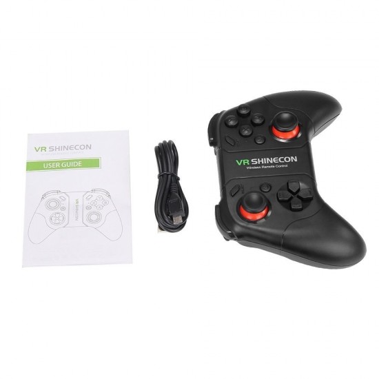 VR Shinecon SC-C08 Wireless Remote Control Joystick Gamepad for IOS Android PC TV