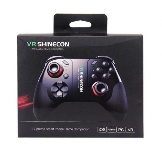 VR Shinecon SC-C08 Wireless Remote Control Joystick Gamepad for IOS Android PC TV