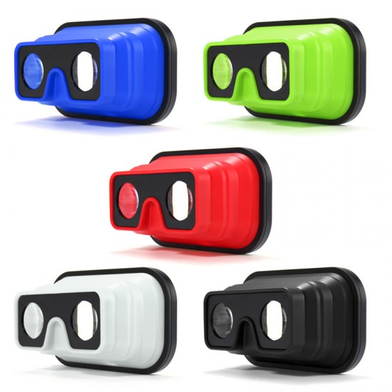 3D Foldable Silicone Virtual Reality VR Glasses for 4.0 to 5.8 Inches Cell Phone 3D Foldable Silicone Virtual Reality VR Glasses for 4.0 to 5.8 Inches Cell Phone