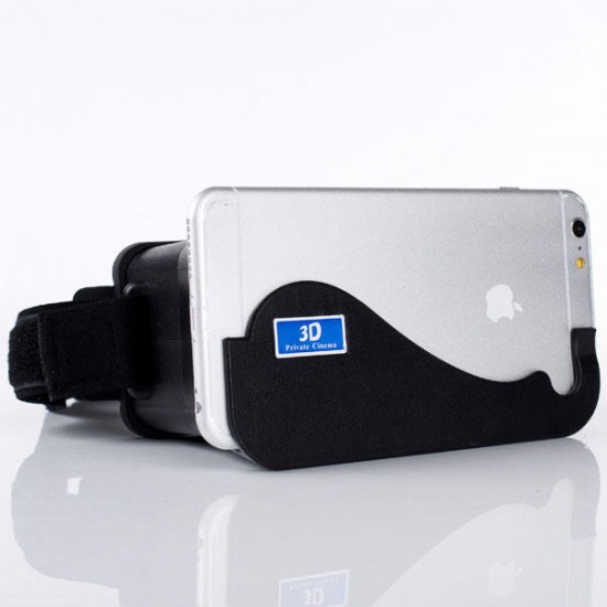 Head Mount Plastic 3D VR Virtual Reality Video Glasses For iPhone 6