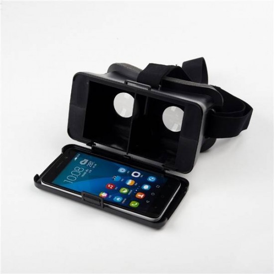 NJ Head Mount Virtual Reality 3D Video Glass Cardboard For Cell Phone