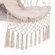 100x55cm Deluxe Hanging Hammock Swing Garden Outdoor Hanging Chair with Wooden Stretcher 100x55cm Deluxe Hanging Hammock Swing Garden Outdoor Hanging Chair with Wooden Stretcher