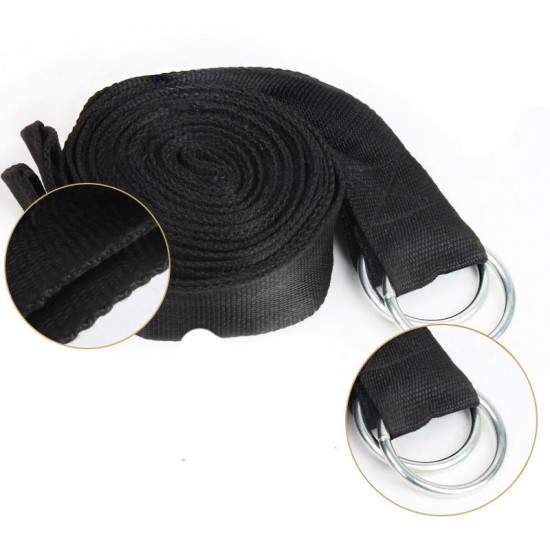 1.6M Outdoor Hammock Hanging Strap Polyester Swing Bandage Extension Rope String 1.6M Outdoor Hammock Hanging Strap Polyester Swing Bandage Extension Rope String