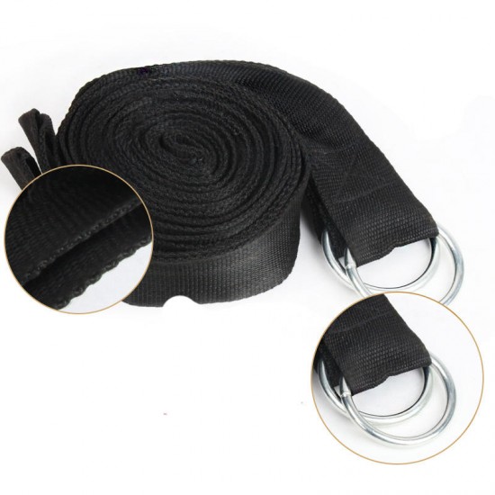 1.6M Outdoor Hammock Hanging Strap Polyester Swing Bandage Extension Rope String