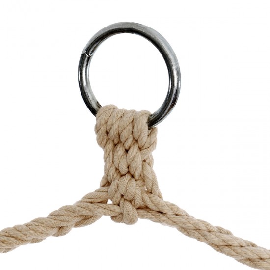 17x32inch Outdoor Hammock Chair Hanging Chairs Swing Cotton Rope Net Swing Cradles Kids Adults Swing Seat Chair 17x32inch Outdoor Hammock Chair Hanging Chairs Swing Cotton Rope Net Swing Cradles Kids Adults Swing Seat Chair