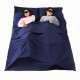 180 x 210CM Double Sleeping Bag Portable Liner Polyester Pongee Folding Travel Sleeping Mat 180 x 210CM Double Sleeping Bag Portable Liner Polyester Pongee Folding Travel Sleeping Mat