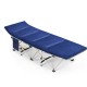 190 x 71 x 35cm Replicat Bed With Mattress Folding Recliner Chair Portable Beach Laying Siesta Couch