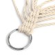 190x80cm Outdoor Camping Hammock Cotton Rope Swing Hanging Bed Garden Patio Max Load 100kg