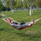 190x80cm Outdoor Camping Hammock Cotton Rope Swing Hanging Bed Garden Patio Max Load 100kg