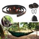 2 Pcs Adjustable Hammock Straps Camping Hiking Hammock Rope Carabiner With Storage Bag 2 Pcs Adjustable Hammock Straps Camping Hiking Hammock Rope Carabiner With Storage Bag