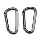 2 Pcs Adjustable Hammock Straps Camping Hiking Hammock Rope Carabiner With Storage Bag 2 Pcs Adjustable Hammock Straps Camping Hiking Hammock Rope Carabiner With Storage Bag