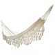 240x150CM Large Double Cotton Hammock Fringe Swing Beach Yard Hanging Chair Bed 240x150CM Large Double Cotton Hammock Fringe Swing Beach Yard Hanging Chair Bed