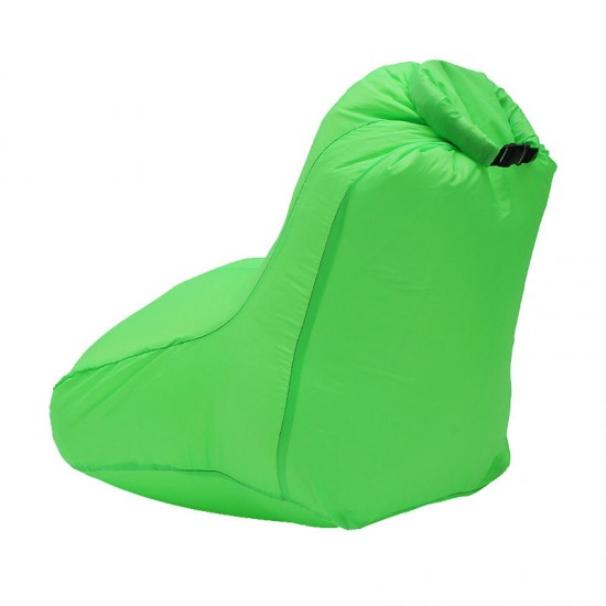 IPRee® 190T Polyester 120x60x48cm Air Inflatable Folding Chair Water Resistant Sofa Max Load 150kg