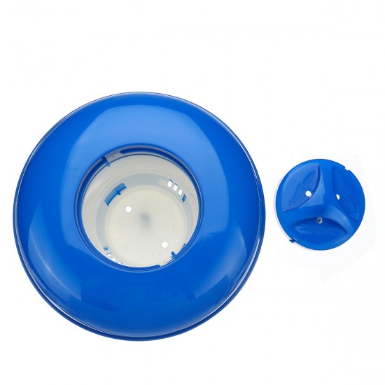 10" PP Swimming Pool Floating Automatic Dispenser Chemical Pill Case Medicine Box Aquarium SPA Water Park 10" PP Swimming Pool Floating Automatic Dispenser Chemical Pill Case Medicine Box Aquarium SPA Water Park