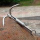 13.5cm Grapping Hook Outdoor Camping Climbing Carabiner Stainless Claw Clasp Survival Accessory 13.5cm Grapping Hook Outdoor Camping Climbing Carabiner Stainless Claw Clasp Survival Accessory