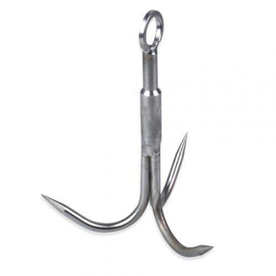 13.5cm Grapping Hook Outdoor Camping Climbing Carabiner Stainless Claw Clasp Survival Accessory 13.5cm Grapping Hook Outdoor Camping Climbing Carabiner Stainless Claw Clasp Survival Accessory