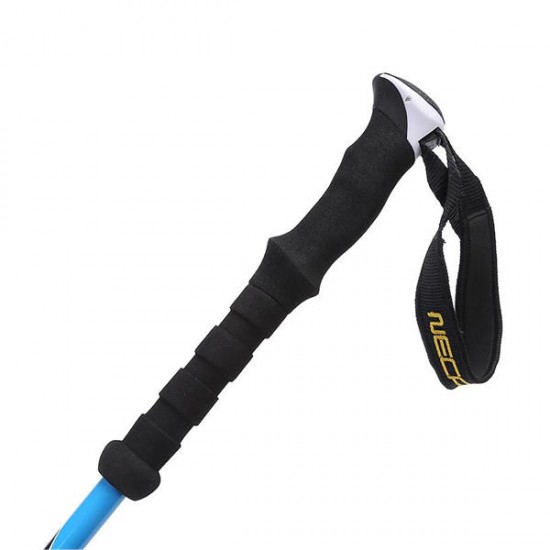 135cm Outdoor Mountaineering Walking Stick Folding Trekking Pole Climbing Crutch Alpenstock Camping Hiking 135cm Outdoor Mountaineering Walking Stick Folding Trekking Pole Climbing Crutch Alpenstock Camping Hiking