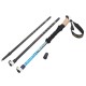 135cm Outdoor Mountaineering Walking Stick Folding Trekking Pole Climbing Crutch Alpenstock Camping Hiking 135cm Outdoor Mountaineering Walking Stick Folding Trekking Pole Climbing Crutch Alpenstock Camping Hiking