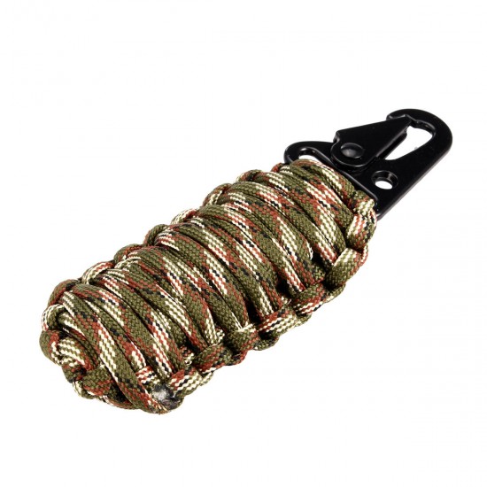 16Pcs Outdoor Paracord Kit Survival Rope Set Fishing Tools Camping Carabiner Emergency Gear 16Pcs Outdoor Paracord Kit Survival Rope Set Fishing Tools Camping Carabiner Emergency Gear