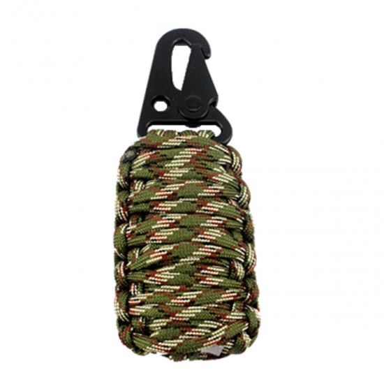 16Pcs Outdoor Paracord Kit Survival Rope Set Fishing Tools Camping Carabiner Emergency Gear 16Pcs Outdoor Paracord Kit Survival Rope Set Fishing Tools Camping Carabiner Emergency Gear