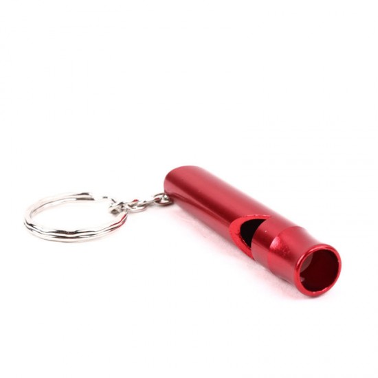 Hewolf Outdoor Camping Emergency Survival Whistle Aluminum Alloy Safety Tool Training Adventure