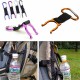 IPRee Camping Hiking Water Bottle Carabiner Buckle D Shape Strap Keychain Holder