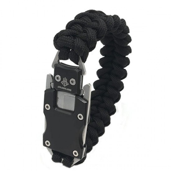 IPRee® Outdoor EDC Survival Bracelet Parachute Rope Wrist Band Multifunctional Tools Kit IPRee® Outdoor EDC Survival Bracelet Parachute Rope Wrist Band Multifunctional Tools Kit
