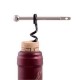 Multifunctional Outdoor Mini EDC EStainless Steel Corkscrew Wine Bottle Opener With Keychain Ring