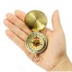Outdoor Portable Brass Pocket G50 Copper Golden Compass Luminous Navigation Flip Outdoor Portable Brass Pocket G50 Copper Golden Compass Luminous Navigation Flip