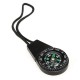 Survival Mini Compass Scale Type With Water Hang Rope Random Color