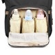 High-capacity Mom Maternity Nappy Backpack Multifunction Outdoor Diaper Bags With Bottle Sleeve