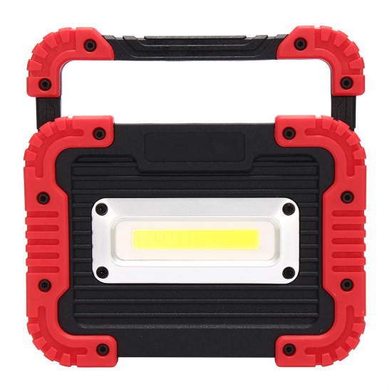 10W 750LM Outdoor Portable COB LED Flood Work Light USB Rechargeable Camping Tent Lantern