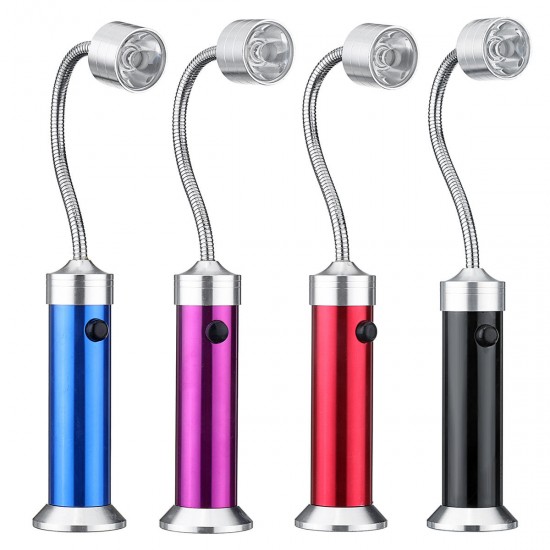 Adjustable Bright BBQ Grill Light Aluminum Magnetic Touch Sensor Camping LED Emergency Lamp
