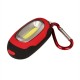 Portable Magnetic Key Chain Flashlight Torch COB LED Working Light Lamp Camping Lantern