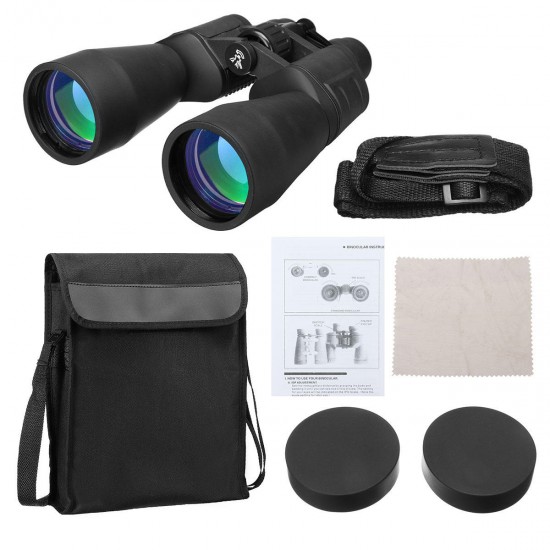 10-380x100 Zoom Binocular HD Optic BAK4 Day Night Vision Telescope Camping Travel