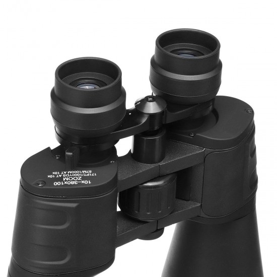 10-380x100 Zoom Binocular HD Optic BAK4 Day Night Vision Telescope Camping Travel