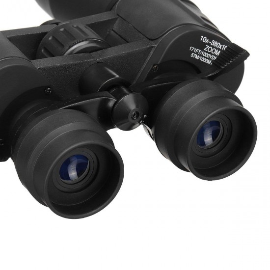 10-380x100 Zoom Binocular HD Optic BAK4 Day Night Vision Telescope Camping Travel