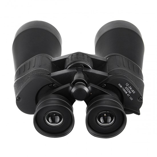 12-24X60 Outdoor Tactical Zoom Binocular Waterproof HD Optic Night Vision Telescope Camping Hiking 12-24X60 Outdoor Tactical Zoom Binocular Waterproof HD Optic Night Vision Telescope Camping Hiking